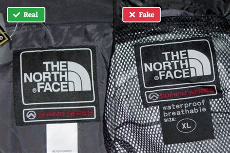 how to tell if northface is real or fake bag|north face backpack counterfeit.